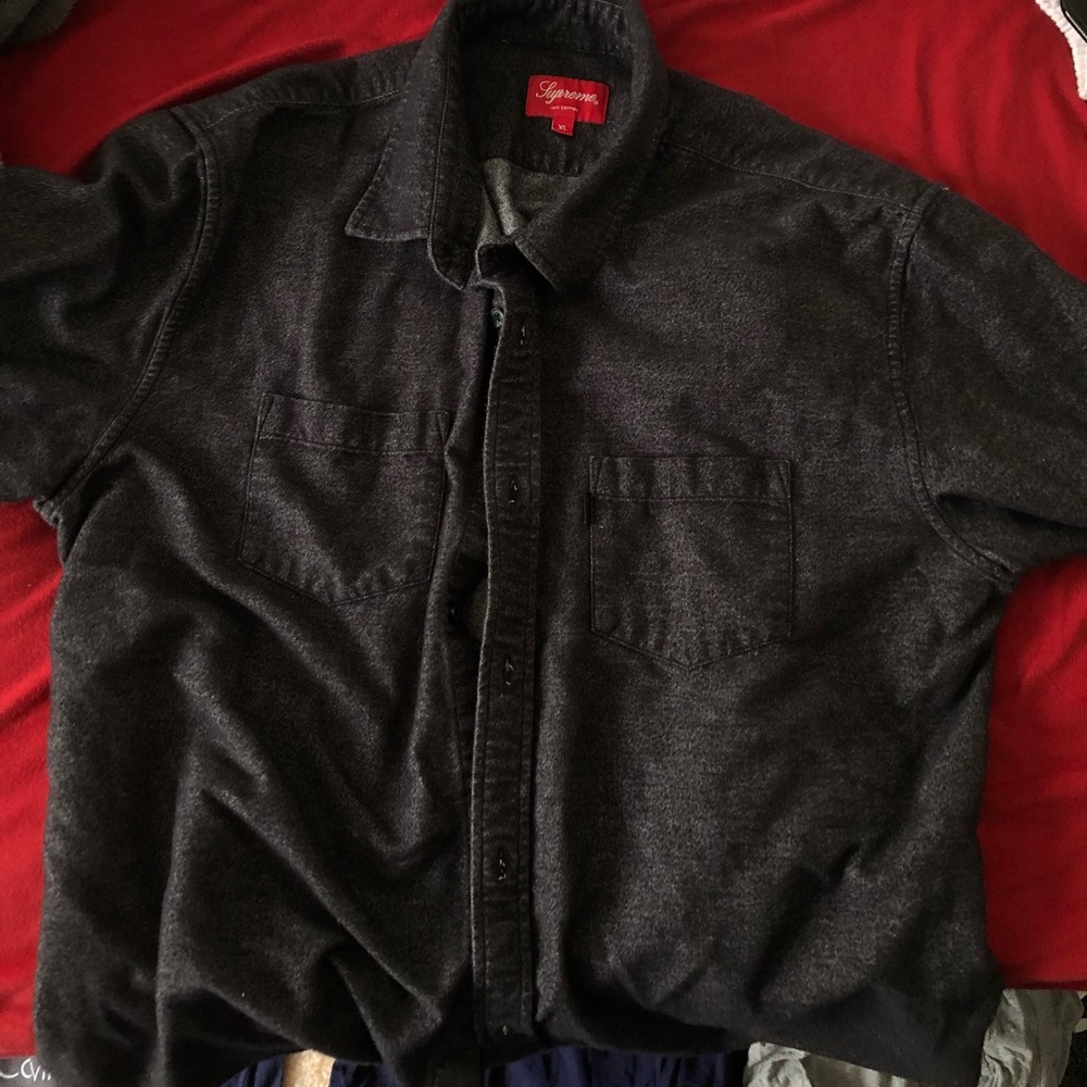 Supreme oxford shirt SS18 black